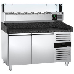 Masa frigorifica pentru pizza GGM Gastro POS158SG#AGS154LND (Inox) Thumb