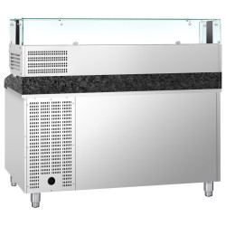 Masa frigorifica pentru pizza GGM Gastro POS158SG#AGS154LND (Inox) Thumb