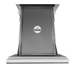 Холодильный стол для пиццы GGM Gastro POS158SND#AGG154END (Inox) Thumb