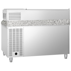 Холодильный стол для пиццы GGM Gastro POS158SND#AGG154END (Inox) Thumb