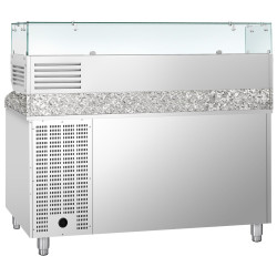 Masa frigorifica pentru pizza GGM Gastro POS158SND#AGG154ND (Inox) Thumb