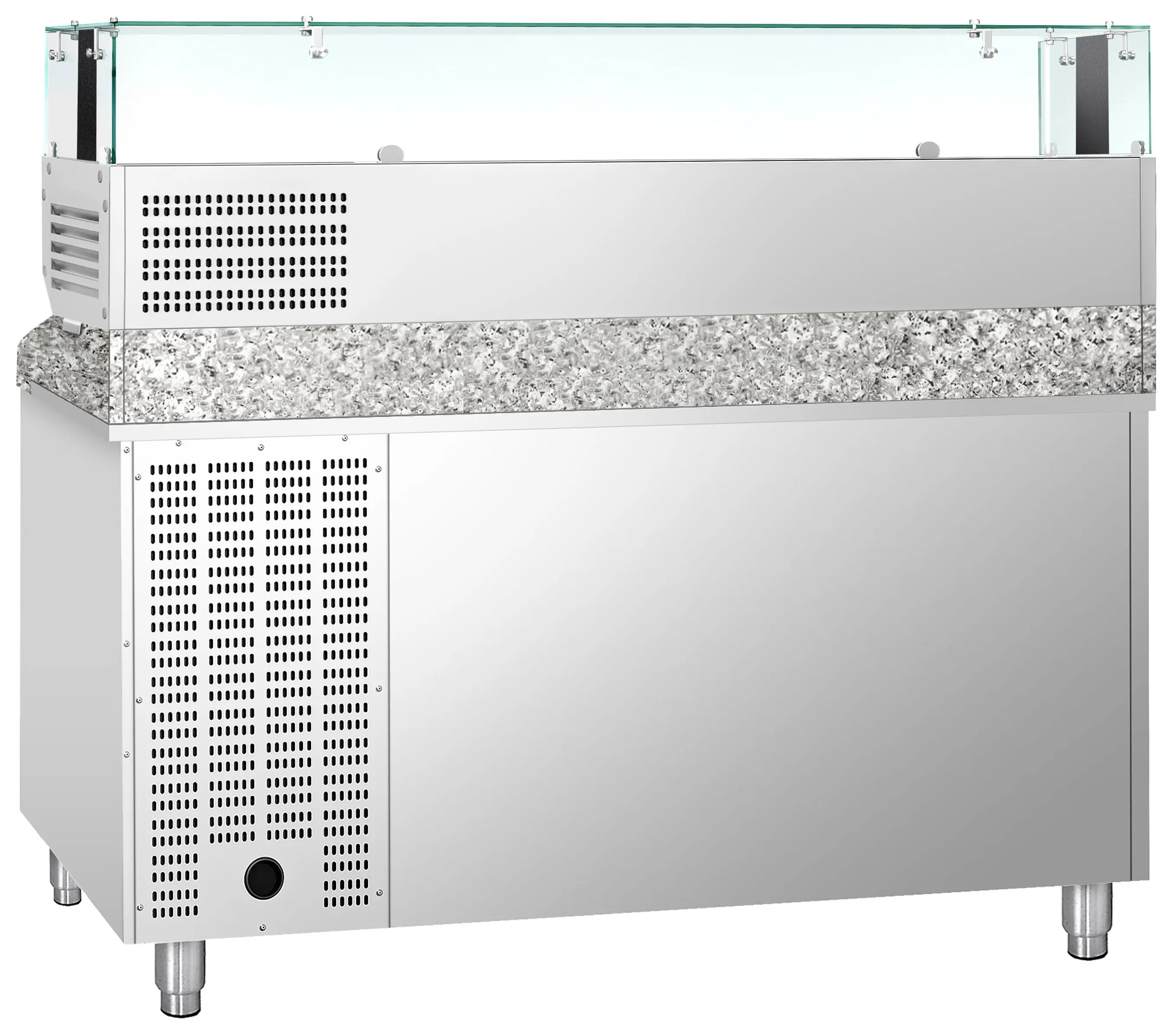 Masa frigorifica pentru pizza GGM Gastro POS158SND#AGS153LND (Inox) - 5
