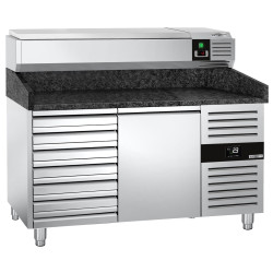 Холодильный стол для пиццы GGM Gastro POS158SSG#AGG153END (Inox) Thumb