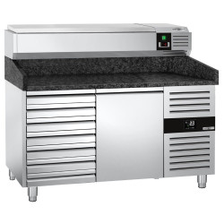 Masa frigorifica pentru pizza GGM Gastro POS158SSG#AGG154END (Inox) Thumb