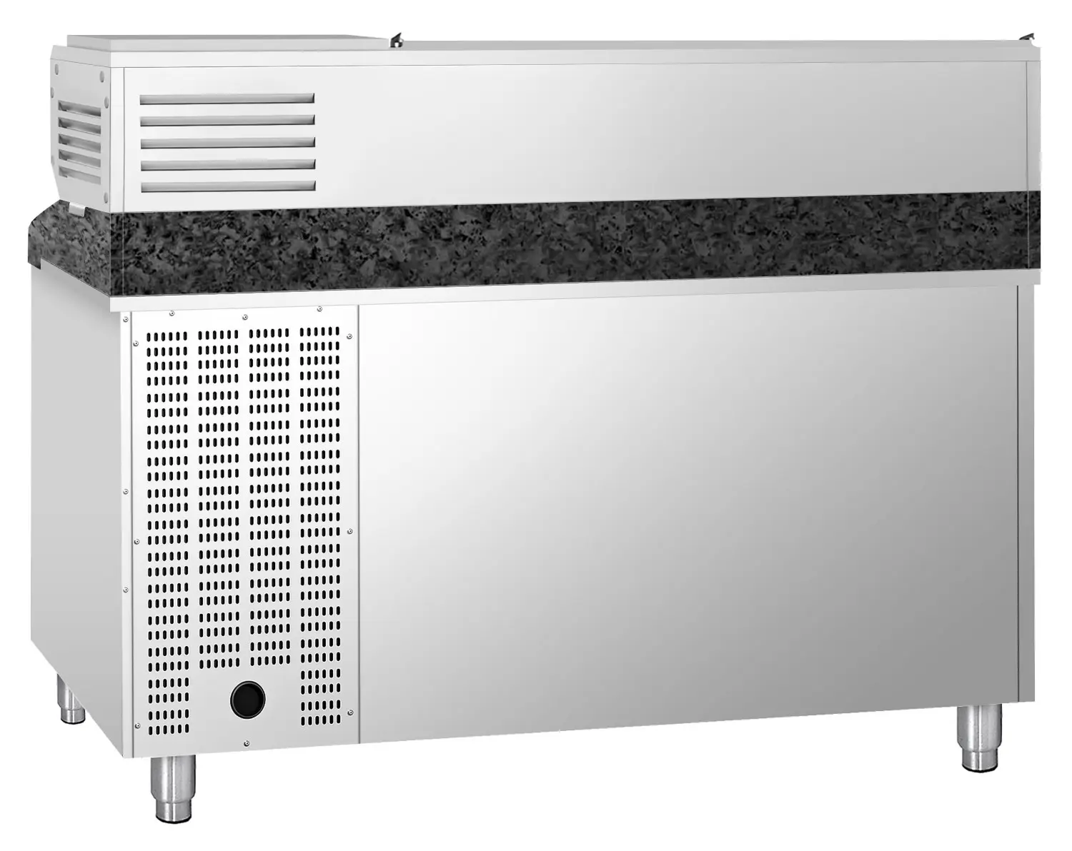 Masa frigorifica pentru pizza GGM Gastro POS158SSG#AGG154END (Inox) - 4