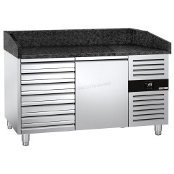 Холодильный стол для пиццы GGM Gastro POS158SSG (Inox)