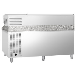 Холодильный стол для пиццы GGM Gastro POS208ND#AGG203END (Inox) Thumb