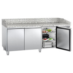 Masa frigorifica pentru pizza GGM Gastro POS208ND (Inox) Thumb