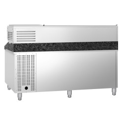 Masa frigorifica pentru pizza GGM Gastro POS208SG#AGG203END (Inox) Thumb