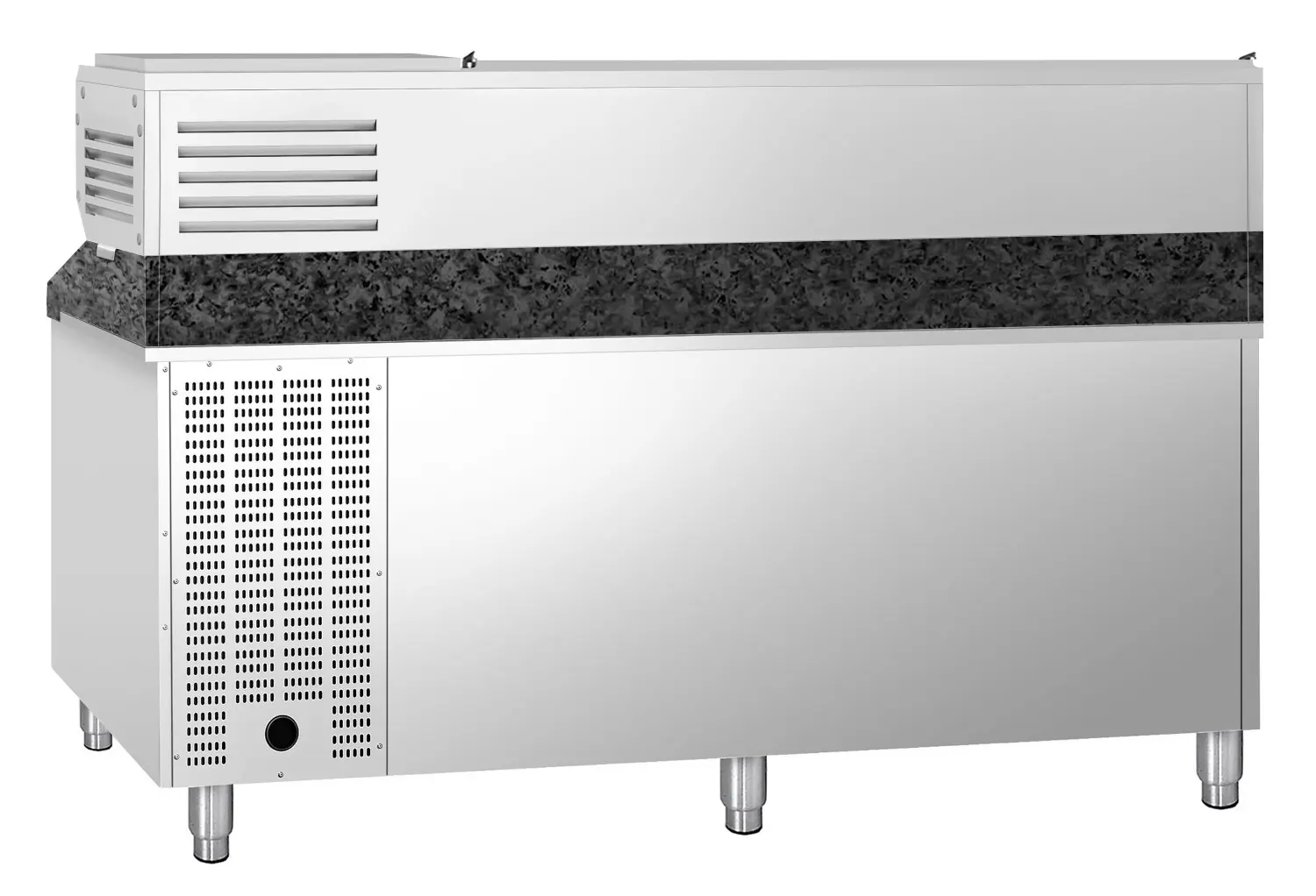 Masa frigorifica pentru pizza GGM Gastro POS208SG#AGG203END (Inox) - 4