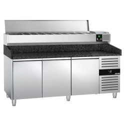 Masa frigorifica pentru pizza GGM Gastro POS208SG#AGG204END (Inox) Thumb
