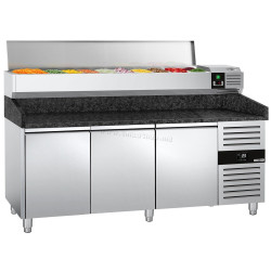 Masa frigorifica pentru pizza GGM Gastro POS208SG#AGG204END (Inox)
