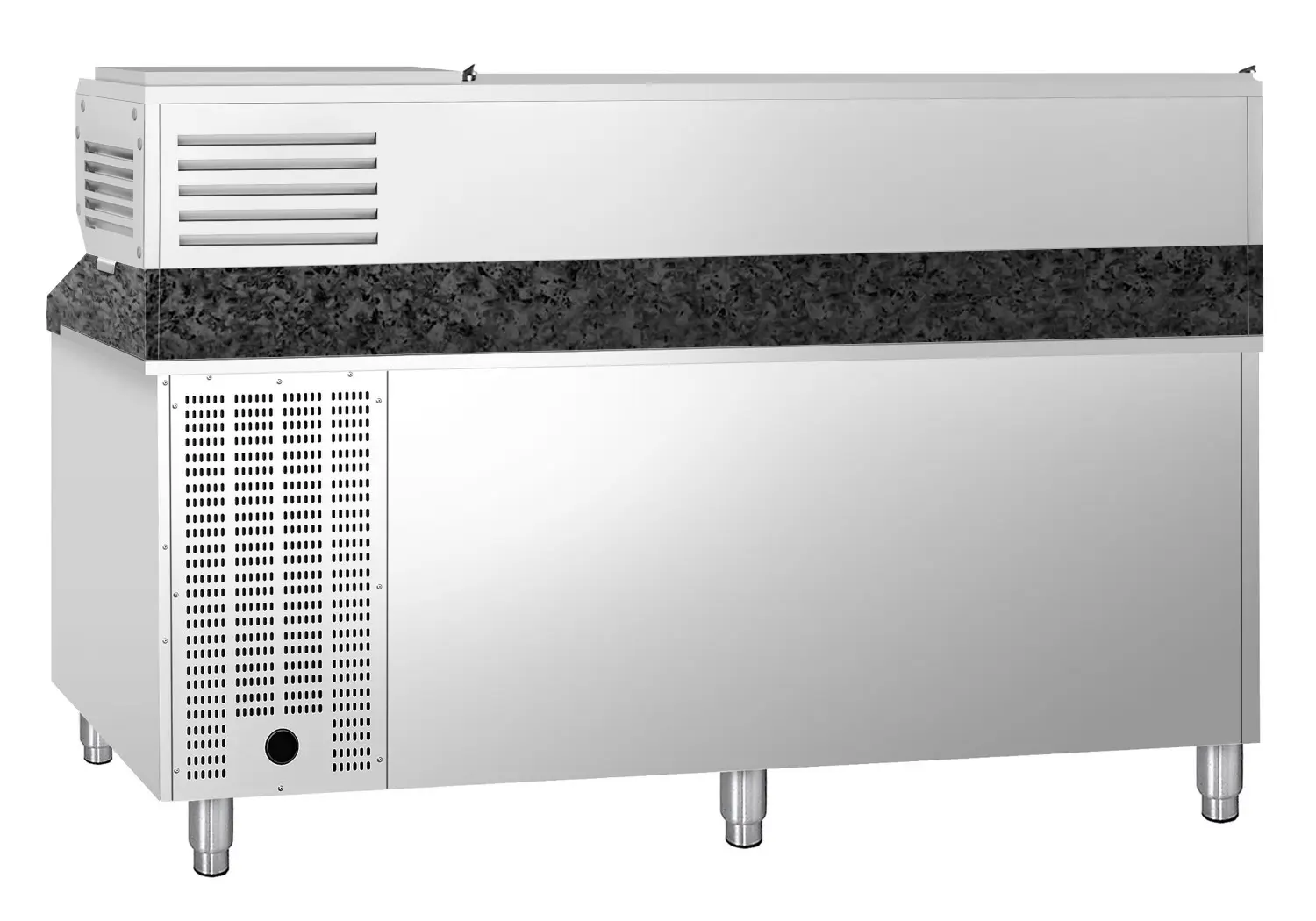 Masa frigorifica pentru pizza GGM Gastro POS208SG#AGG204END (Inox) - 5