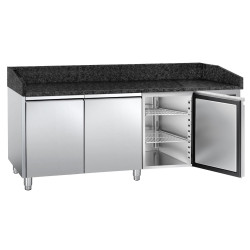 Masa frigorifica pentru pizza GGM Gastro POS208SG (Inox) Thumb