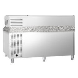 Холодильный стол для пиццы GGM Gastro POS208SND#AGG204END (Inox) Thumb