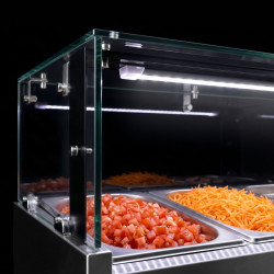 Masa frigorifica pentru pizza GGM Gastro POS208SND#AGS203LND (Inox) Thumb