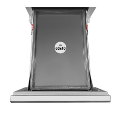 Masa frigorifica pentru pizza GGM Gastro POS208SND (Inox) Thumb