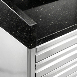 Masa frigorifica pentru pizza GGM Gastro POS208SSG#AGG204ND (Inox) Thumb
