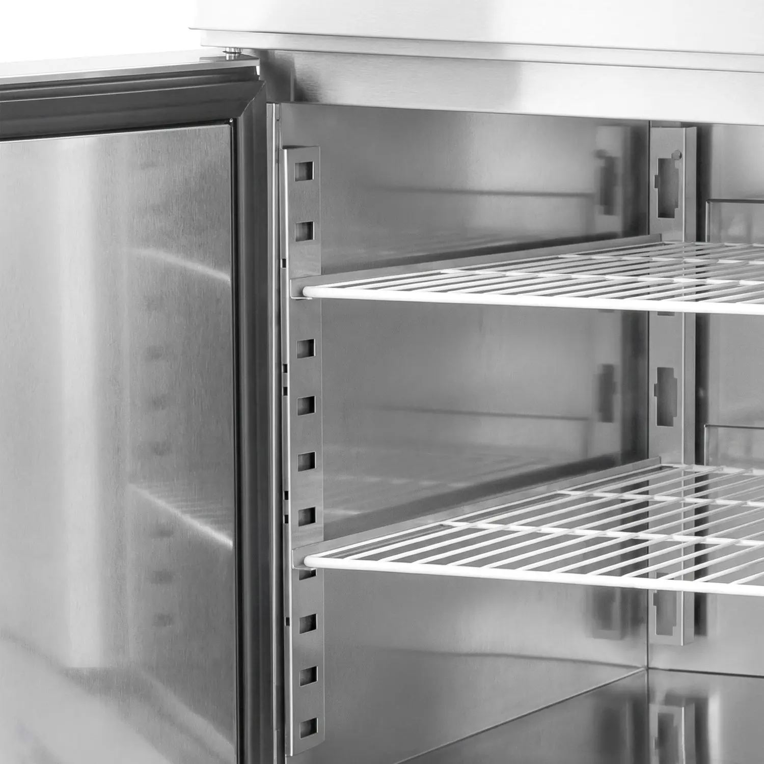 Masa frigorifica pentru pizza GGM Gastro POS208SSG#AGG204ND (Inox) - 7
