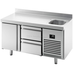 Masa frigorifica GGM Gastro KTBI156T1S1212 (Inox)