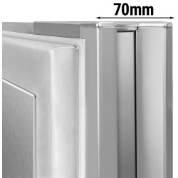 Masa frigorifica GGM Gastro KTBI206T2S1212 (Inox) Thumb
