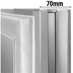 Masa frigorifica GGM Gastro KTBI206T2S2313 (Inox) Thumb