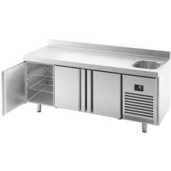 Masa frigorifica GGM Gastro KTBI207 (Inox) Thumb
