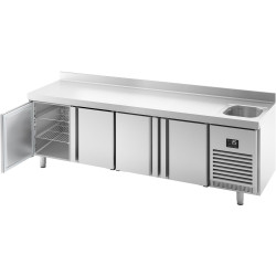 Masa frigorifica GGM Gastro KTBI256 (Inox) Thumb