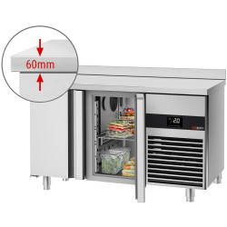 Masa frigorifica GGM Gastro KTF146-EF (Inox) Thumb