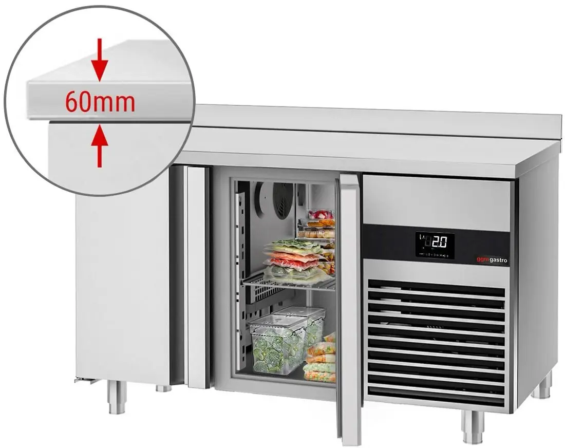 Masa frigorifica GGM Gastro KTF146-EF (Inox) - 3