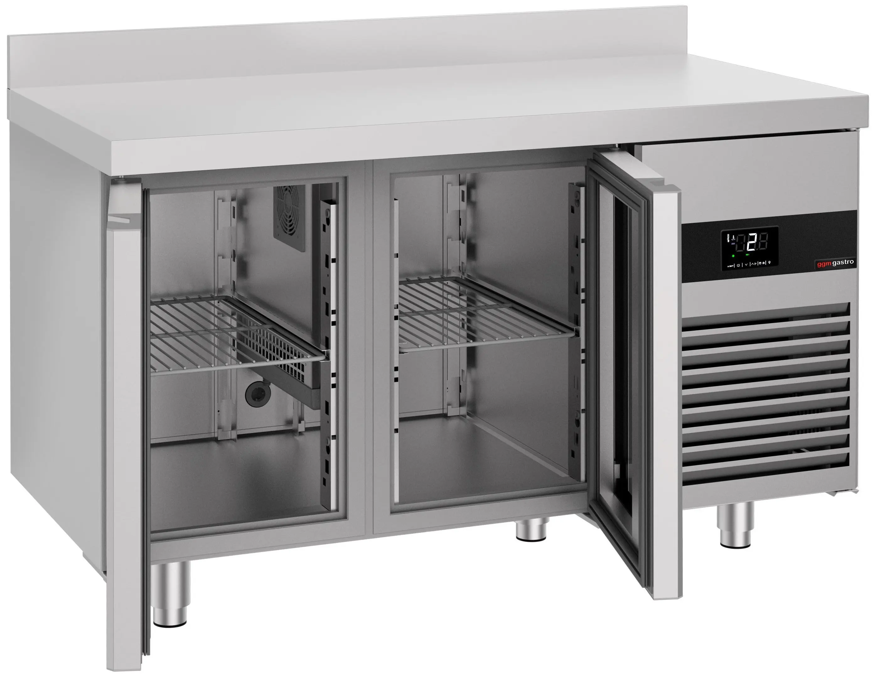 Masa frigorifica GGM Gastro KTF147AND-EF#2G (Inox) - 2