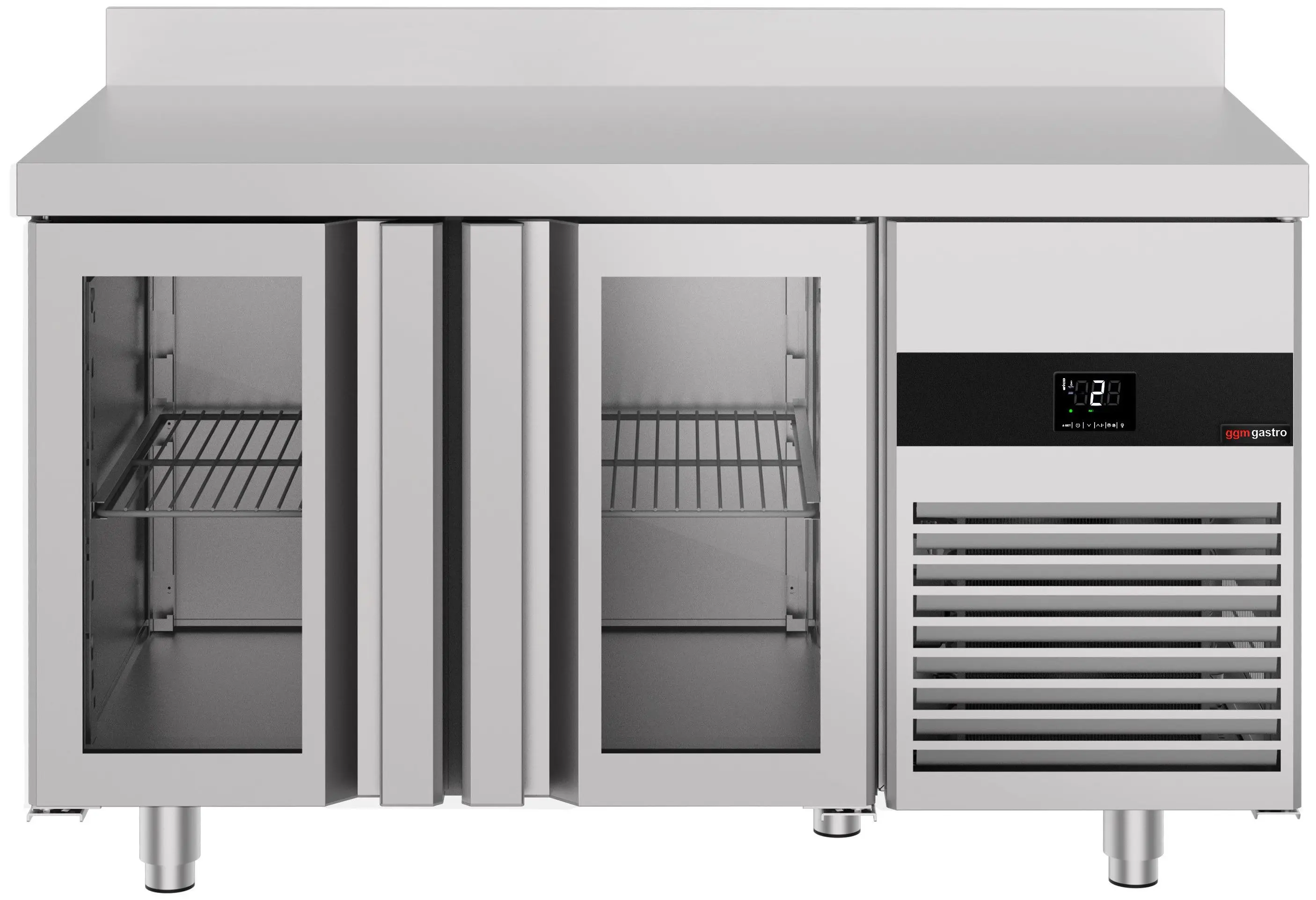 Masa frigorifica GGM Gastro KTF147AND-EF#2G (Inox) - 4