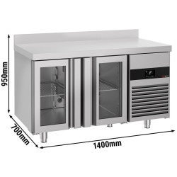 Masa frigorifica GGM Gastro KTF147AND-EF#2G (Inox) Thumb