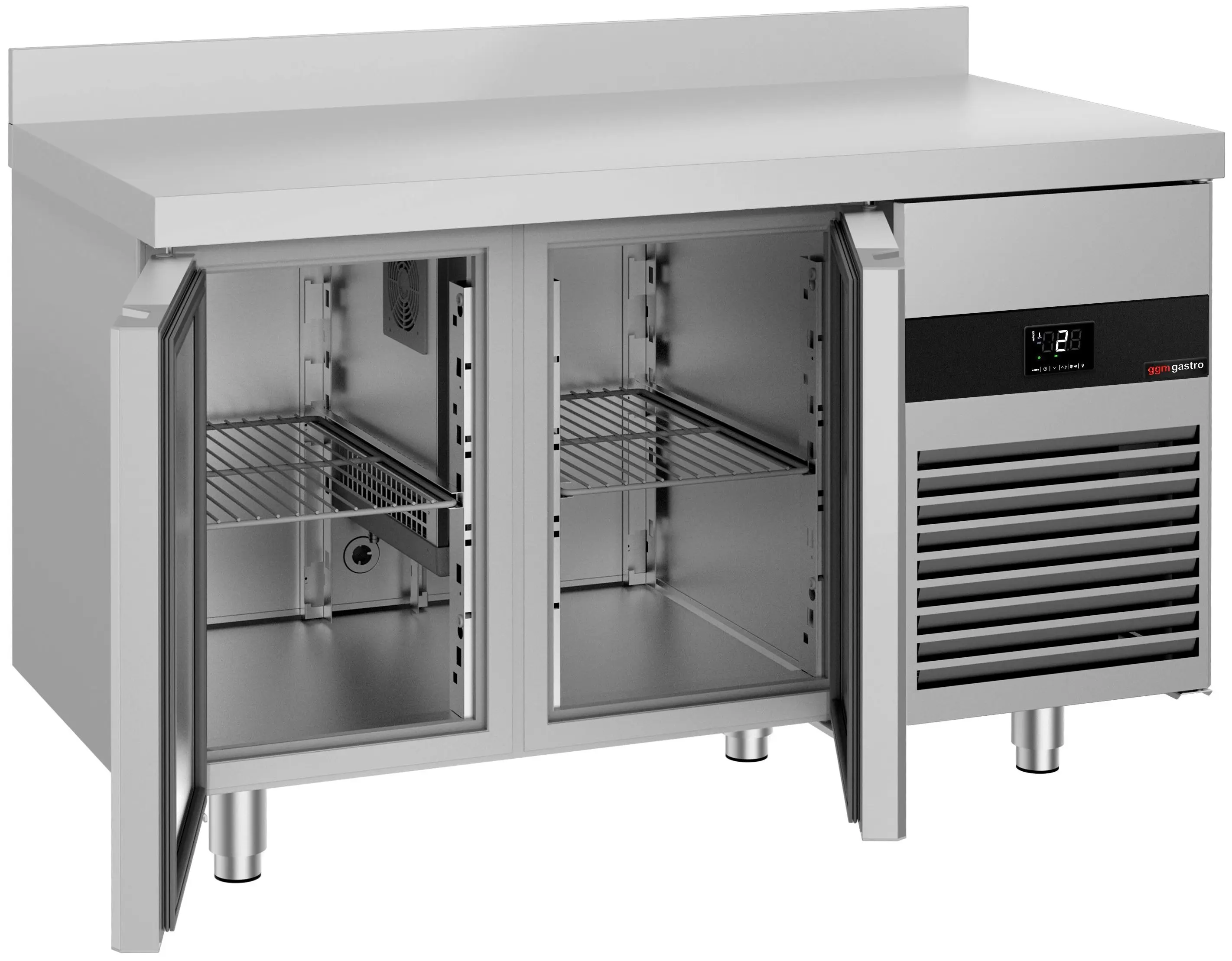 Masa frigorifica GGM Gastro KTF147AND2T-EF (Inox) - 2