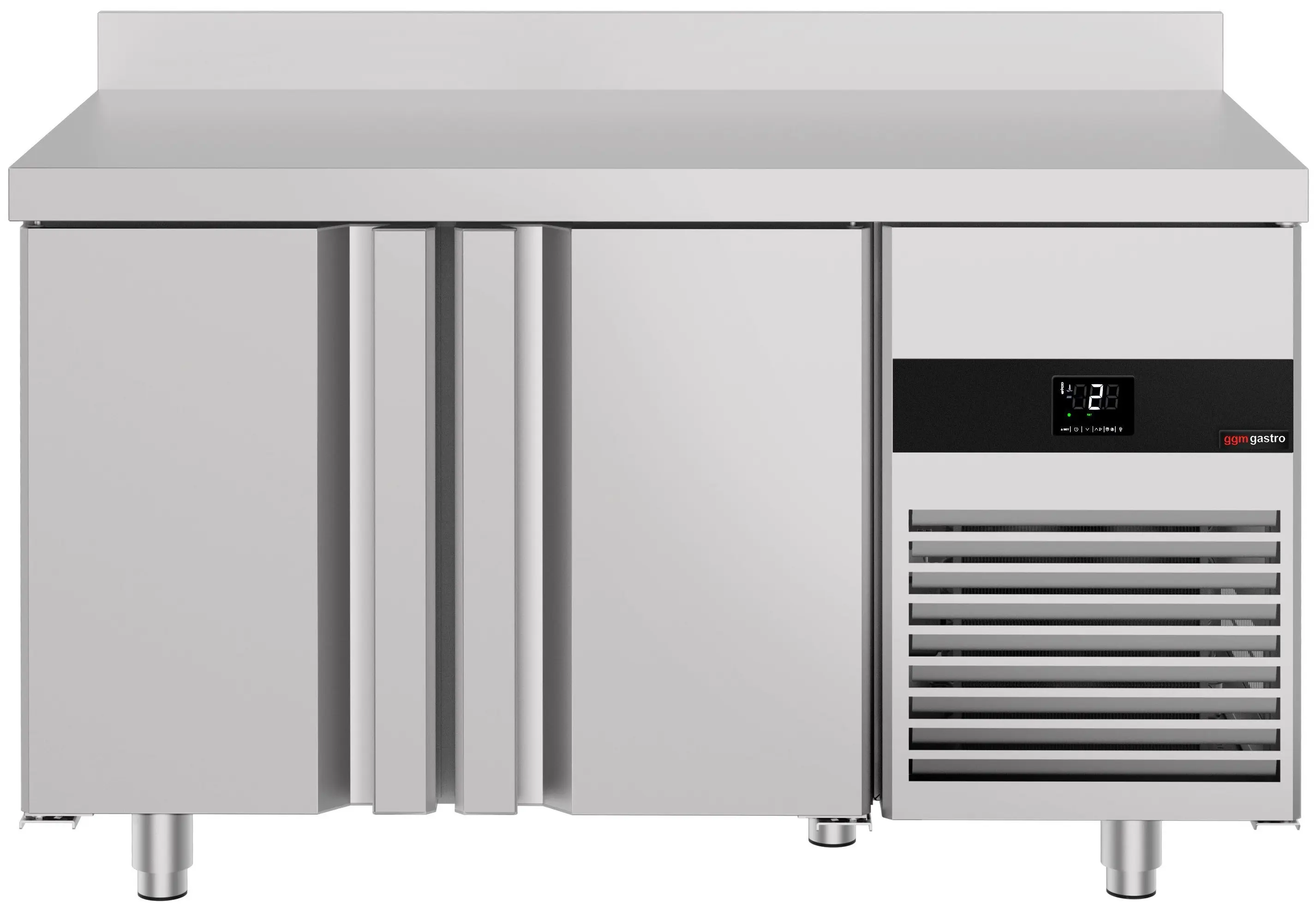 Masa frigorifica GGM Gastro KTF147AND2T-EF (Inox) - 3