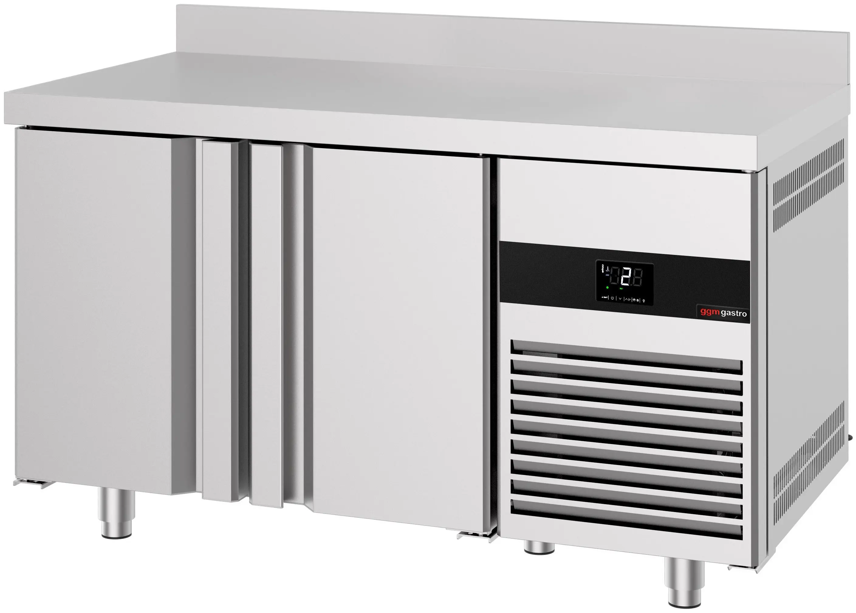 Masa frigorifica GGM Gastro KTF147AND2T-EF (Inox) - 4