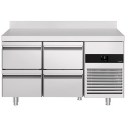 Masa frigorifica GGM Gastro KTF147AND4S-EF (Inox) Thumb