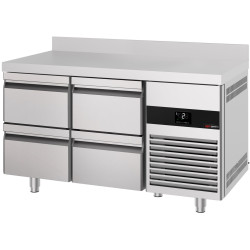 Masa frigorifica GGM Gastro KTF147AND4S-EF (Inox) Thumb