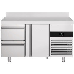 Masa frigorifica GGM Gastro KTF147ANDT2S-EF (Inox) Thumb