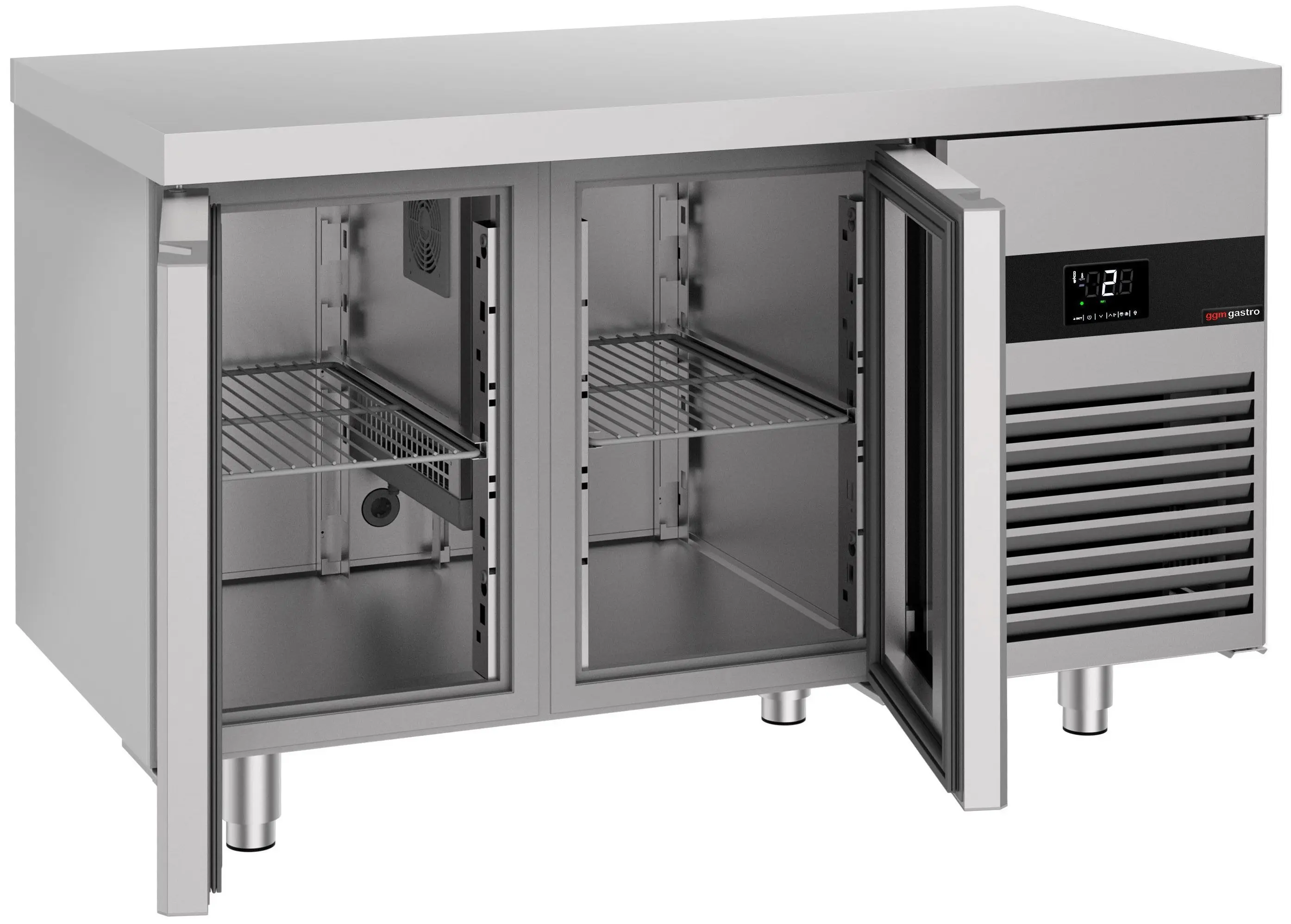 Masa frigorifica GGM Gastro KTF147ND-EF#2G (Inox) - 2