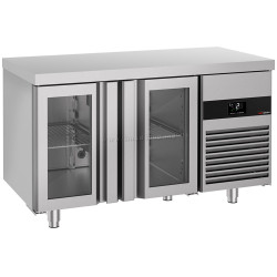 Masa frigorifica GGM Gastro KTF147ND-EF#2G (Inox)