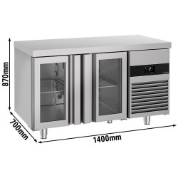 Masa frigorifica GGM Gastro KTF147ND-EF#2G (Inox) Thumb