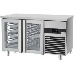 Masa frigorifica GGM Gastro KTF147ND-EF#2G#SBG (Inox/Green) Thumb