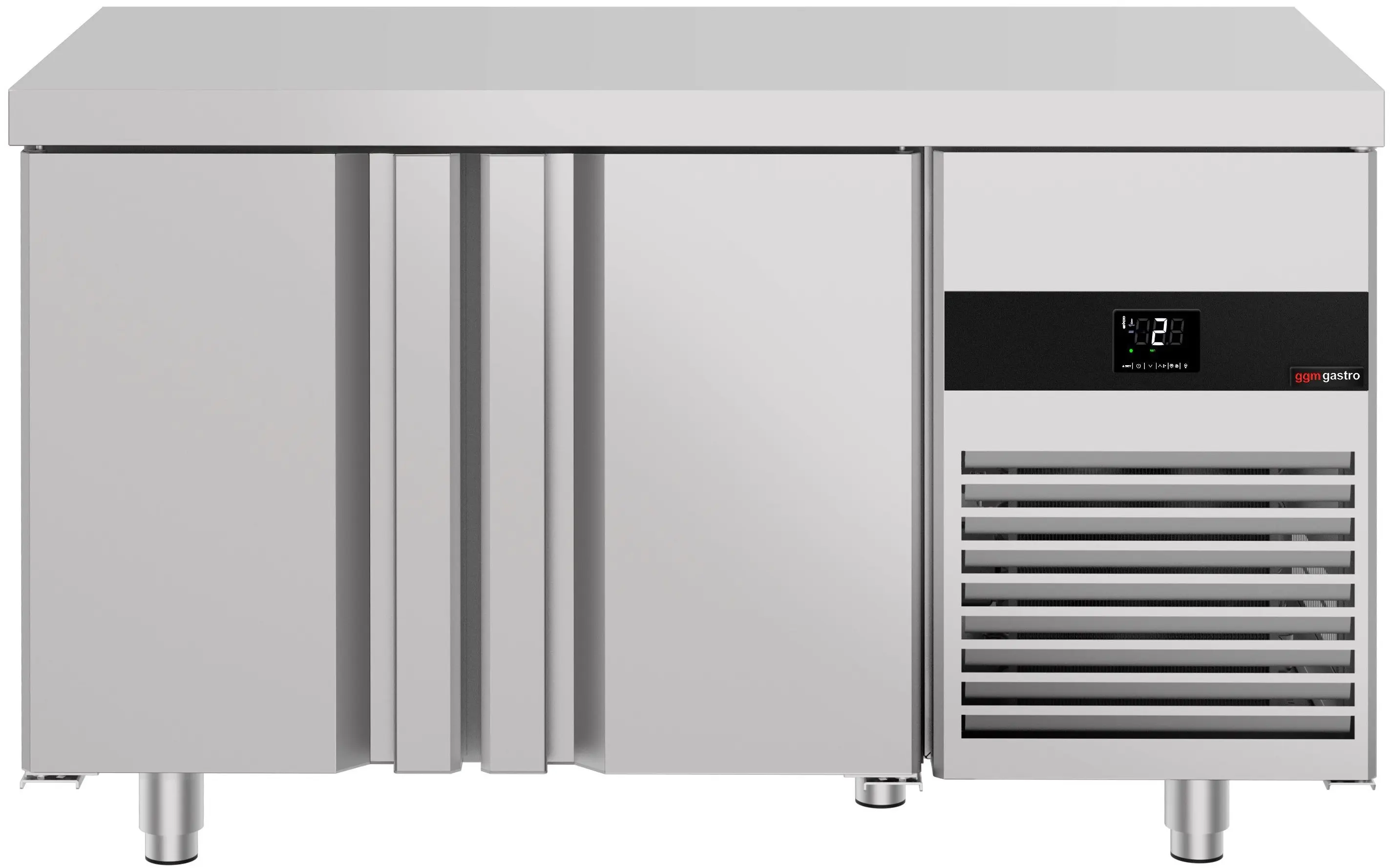 Masa frigorifica GGM Gastro KTF147ND2T-EF (Inox) - 3