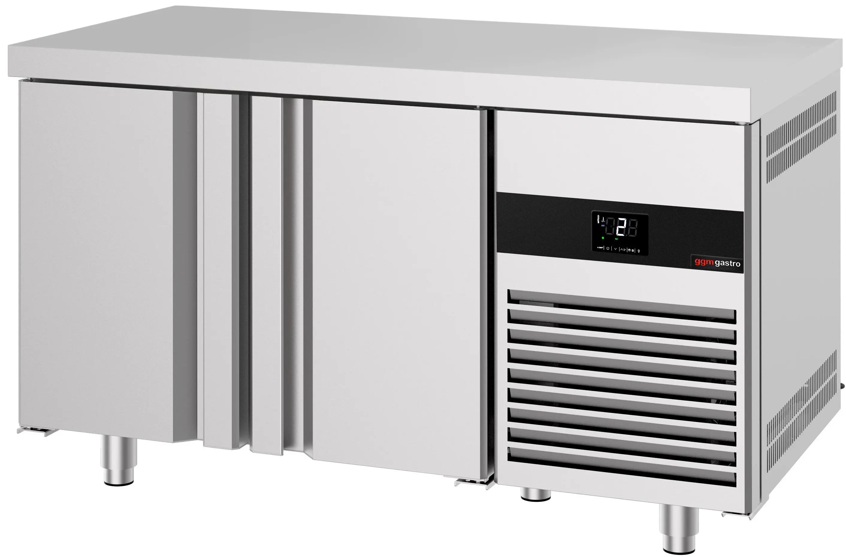 Masa frigorifica GGM Gastro KTF147ND2T-EF (Inox) - 4