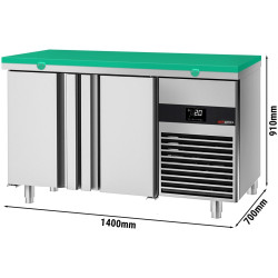 Masa frigorifica GGM Gastro KTF147ND2T-EF#SBG (Inox/Green) Thumb