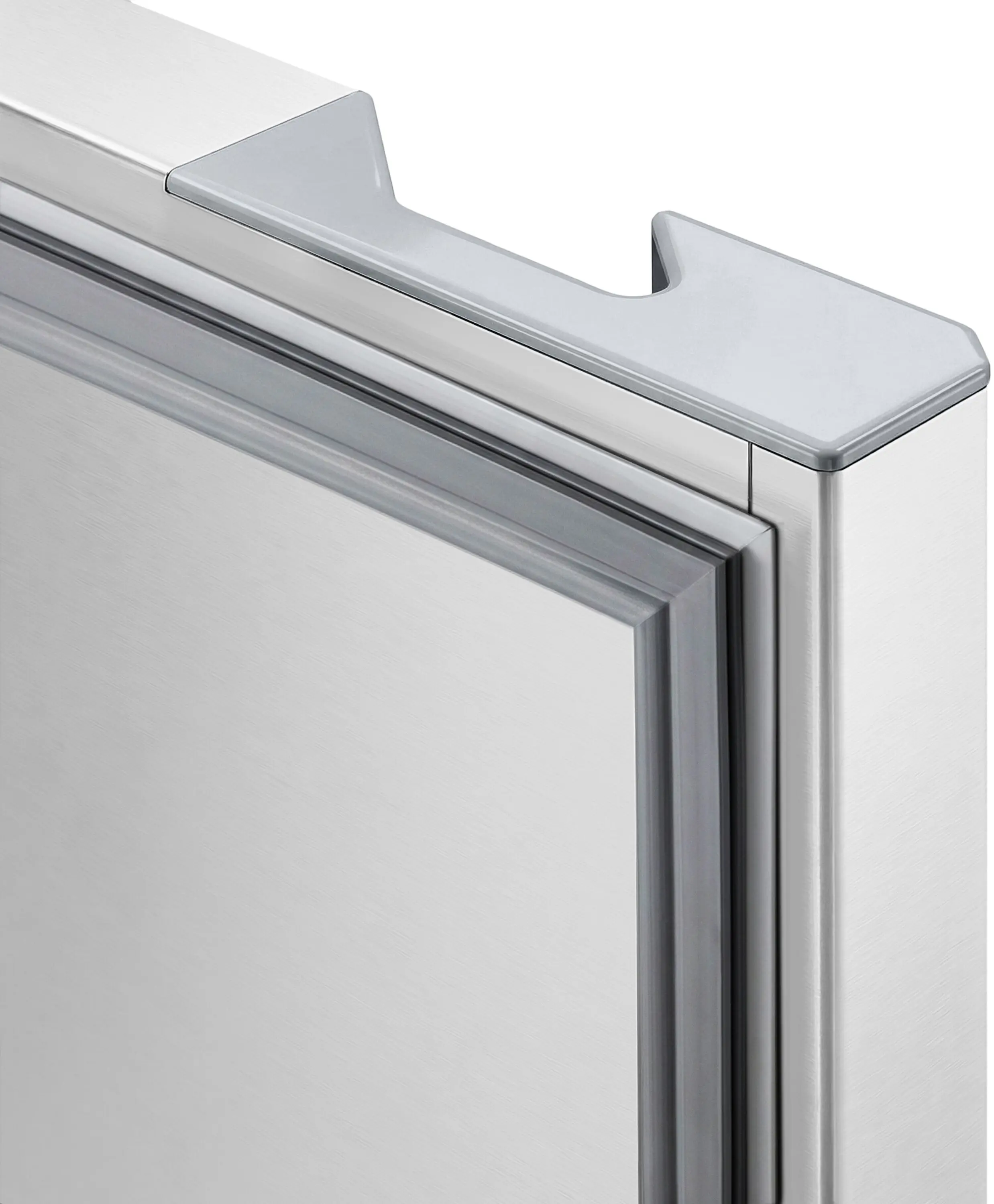 Masa frigorifica GGM Gastro KTF147ND2T-EF#SBR (Inox/Red) - 6