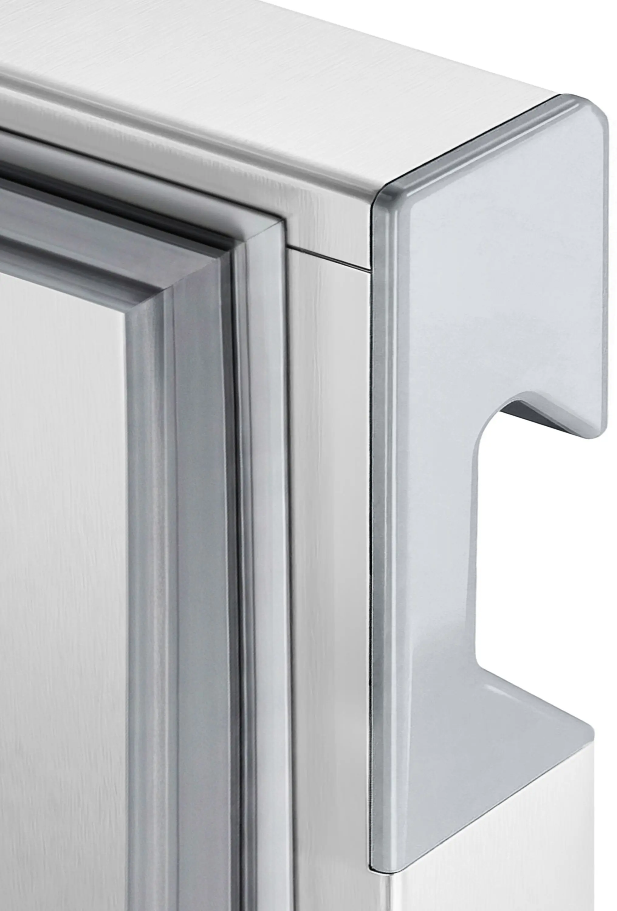 Masa frigorifica GGM Gastro KTF147ND4S-EF#SBG (Inox/Red) - 8