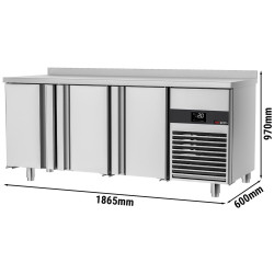 Masa frigorifica GGM Gastro KTF186-EF (Inox) Thumb