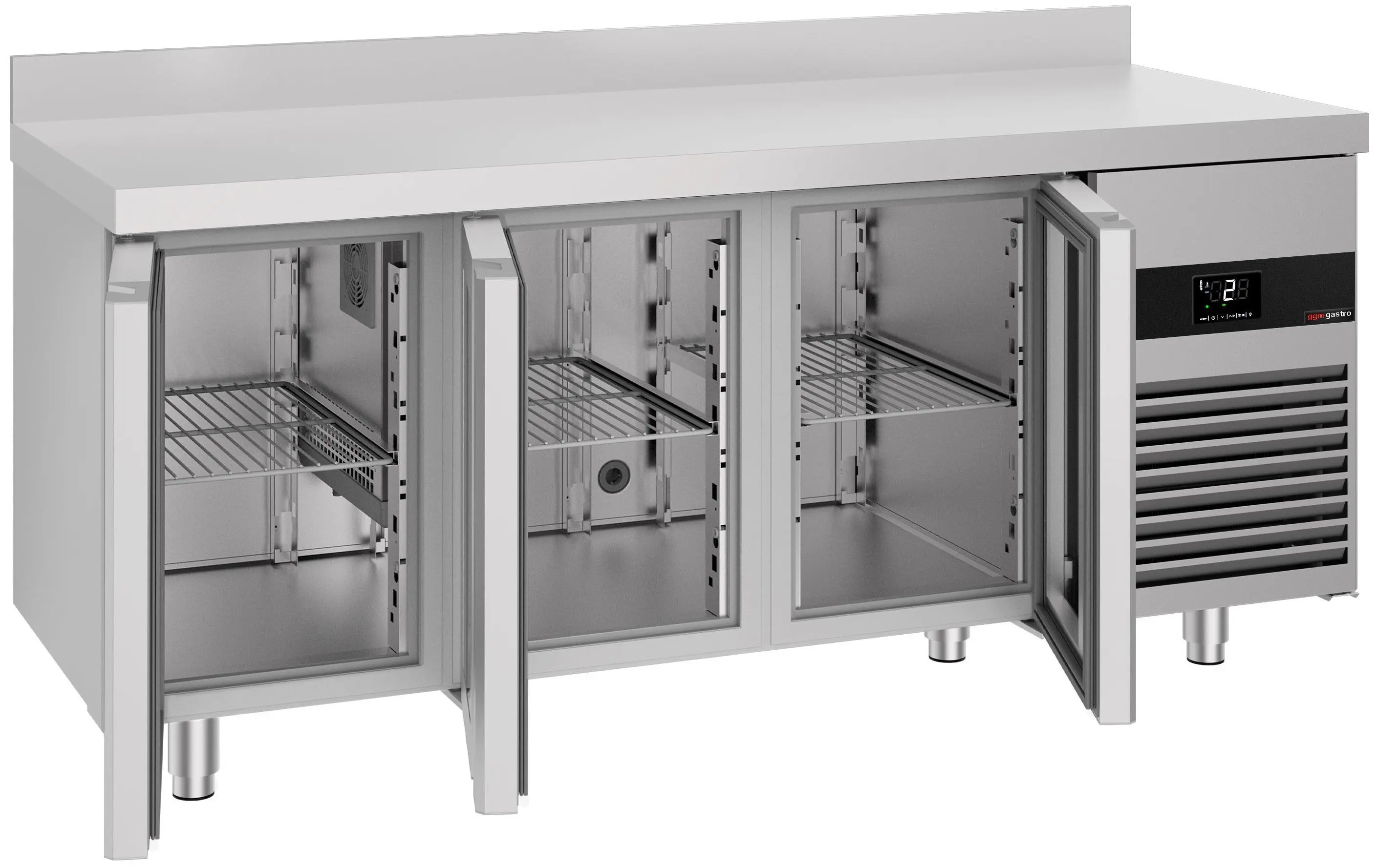 Masa frigorifica GGM Gastro KTF187AND-EF#3G (Inox) - 2